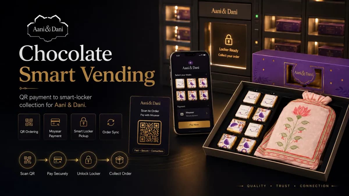 Chocolate Smart Vending card cover